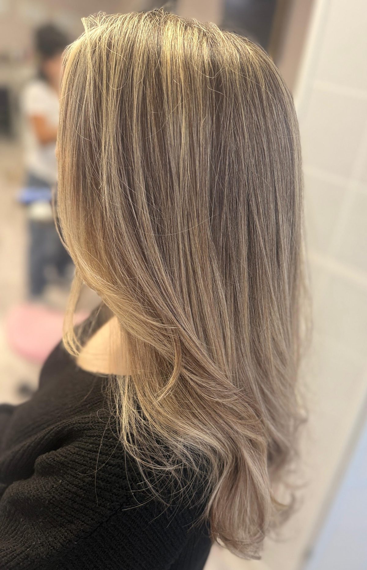 Weißes Haar